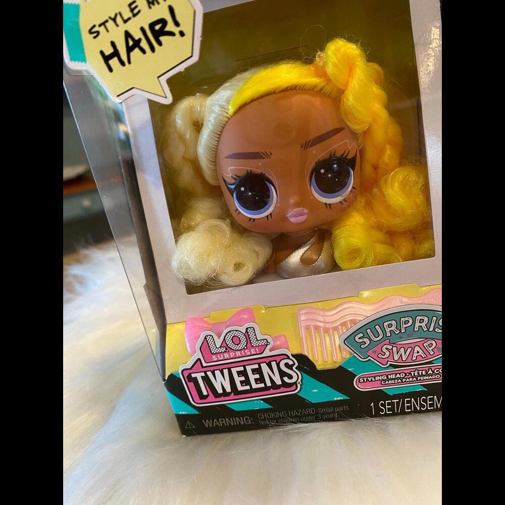 Lol Surprise swap Tween styling head